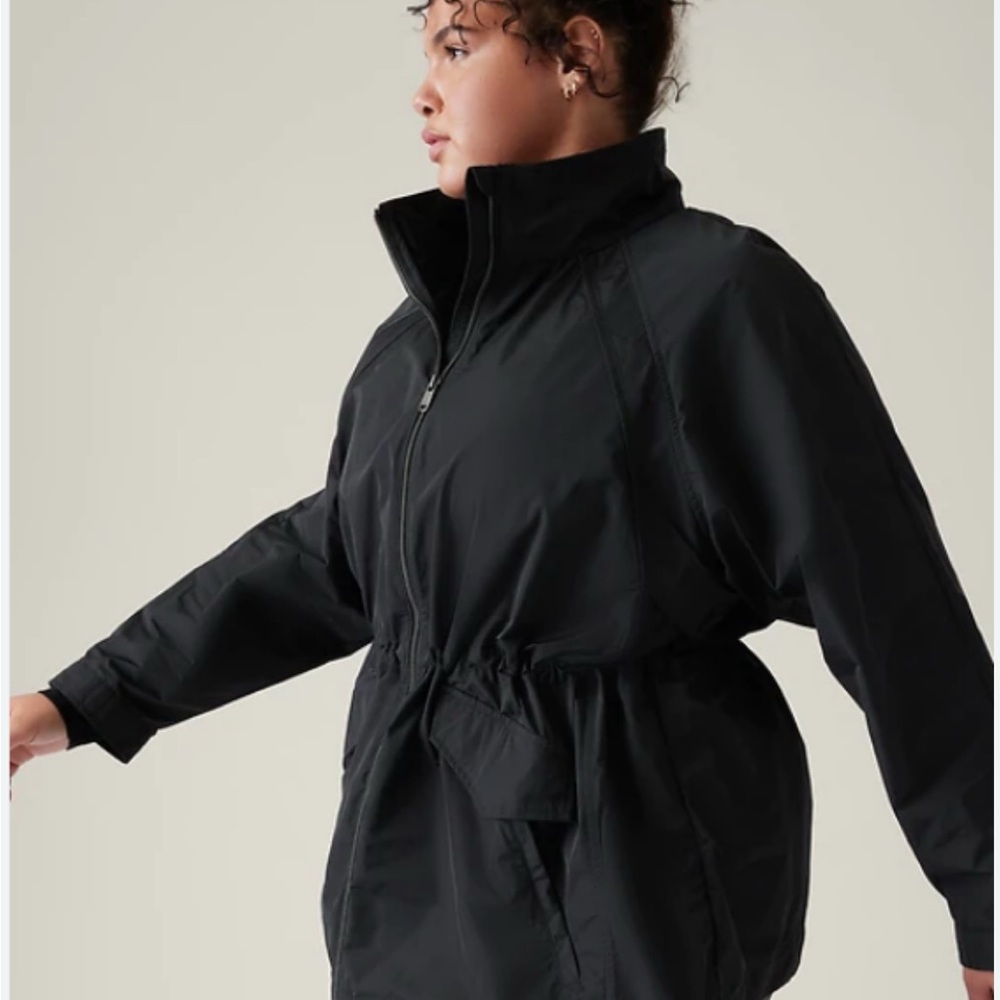 Athleta Westerly Women's Utility Jacket Black Size M- NWOT